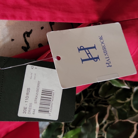 Paule Ka Paris Tie Front Shift Dress With Pockets NWT 42 - Picture 9 of 15